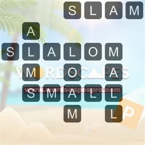 Wordscapes Level 1315, Lake 3 .